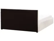 Säng med förvaring MONTLAUR Bouclé Vit 160 x 200 cm_958490