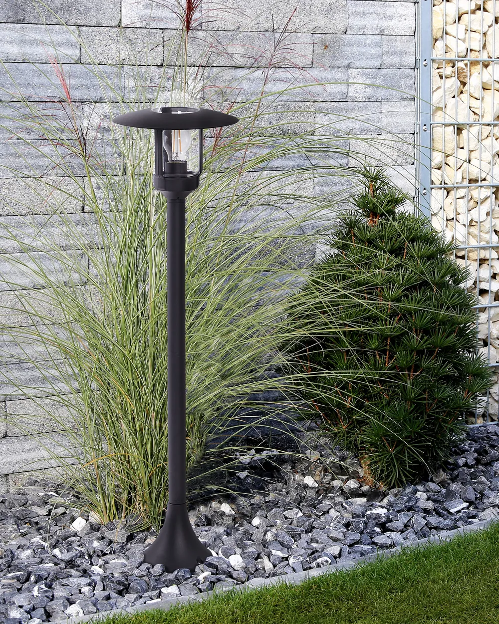 Outdoor Bollard Lamp TIZU Black_940408