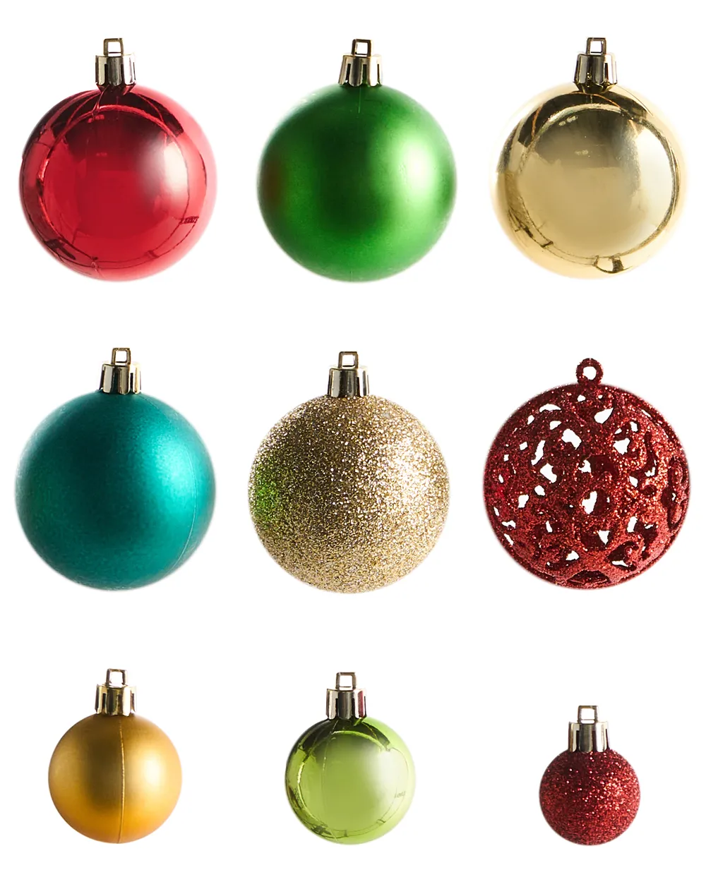 Set of 100 Baubles VANERN Multicolour_1023776