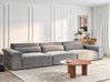 Modular Sofa 3 Seater HELLNAR Fabric Grey