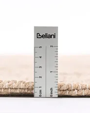 Matta AMRAVATI Ljusbeige 160 x 230 cm Jute_1040134