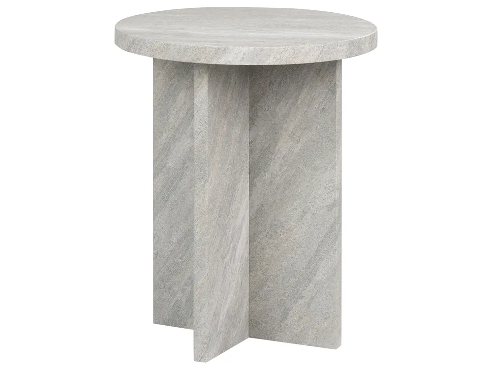 Side Table STANTON Grey Concrete Effect