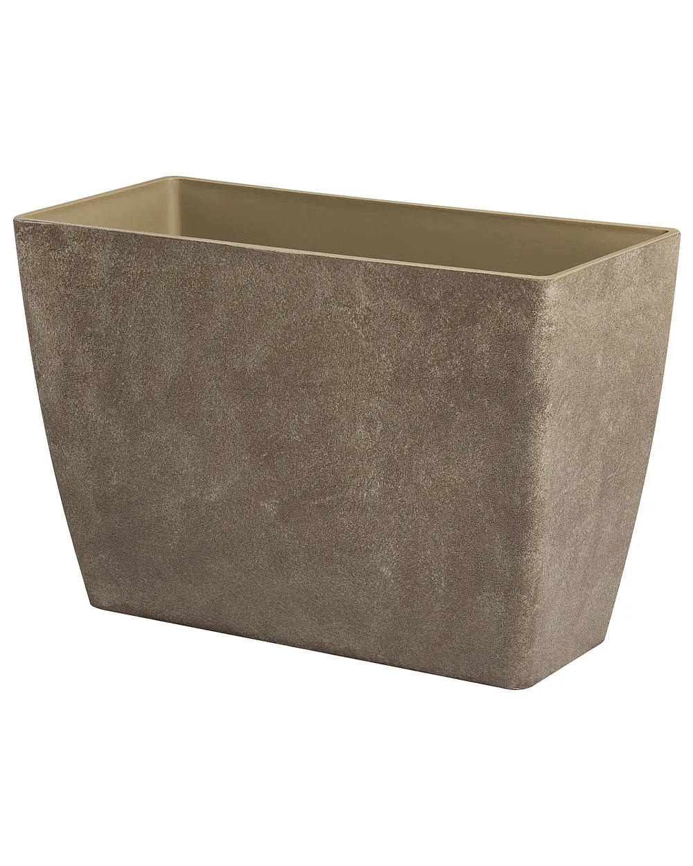 Sett med 2 plantepotter SILENEV 59 cm Brun_1123686