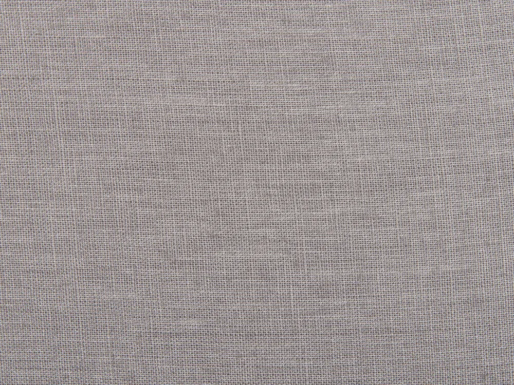 Set of 2 Decorative Cushions CARPINUS 45 x 45 cm Linen Grey Solid_838443