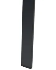 Set med 4 trädgårdsstolar TIANO Metall Svart_1025617