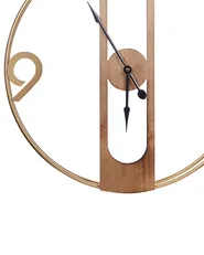 Wall Clock MULHOUSE 50 cm Brown_795765