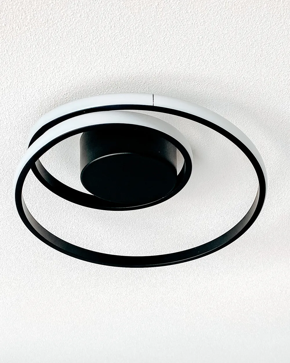 LED Ceiling Lamp NARYN Metal Black_851706
