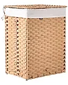 Laundry Basket with Lid MUCUBAJI Fabric Brown 83 L