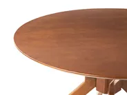 Ruokapöytä TYMIS Tumma mahonkiviilu 120 cm 120 cm_826931