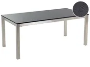 Conference Table GROSSETO 90 cm 180 cm Granite Black_1078766