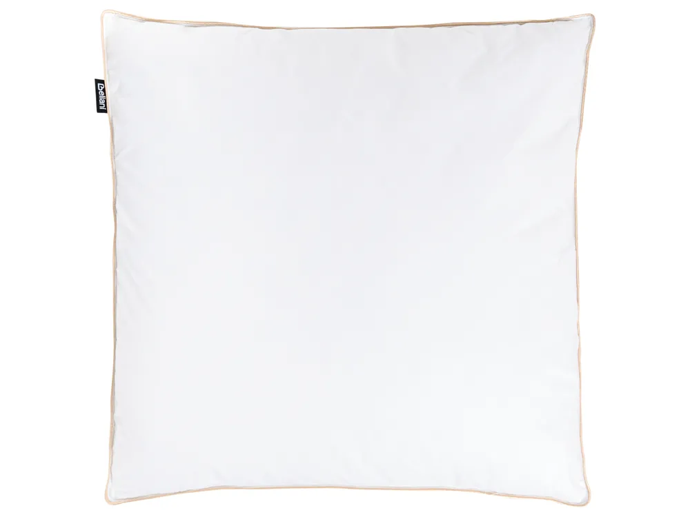 3-Chamber Bed Pillow ETNA High 80 x 80 cm Duck Feathers and Down White