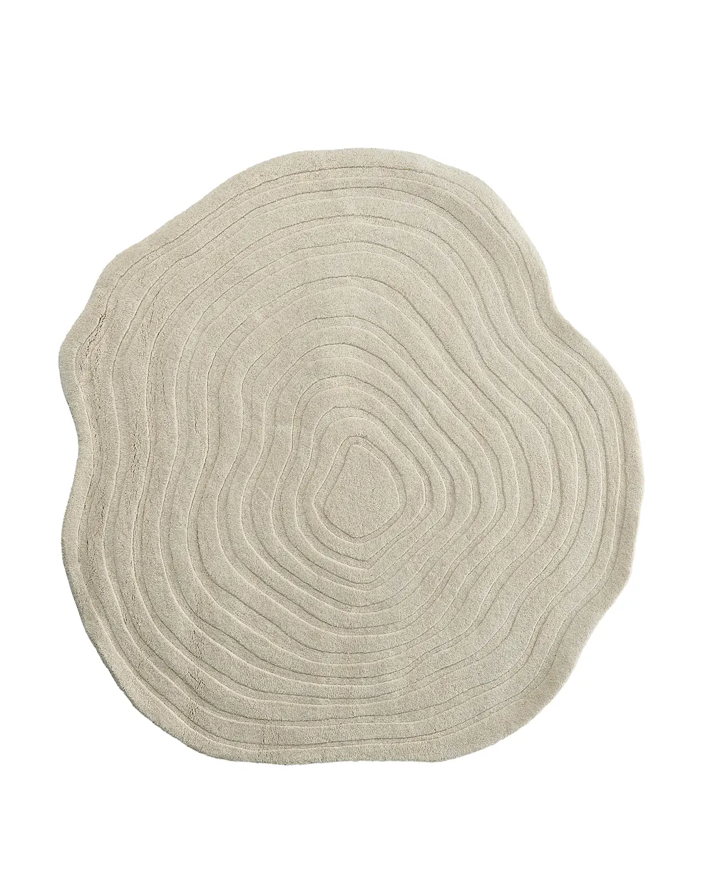 Matto ANKARAE Beige ø 200 cm Villa