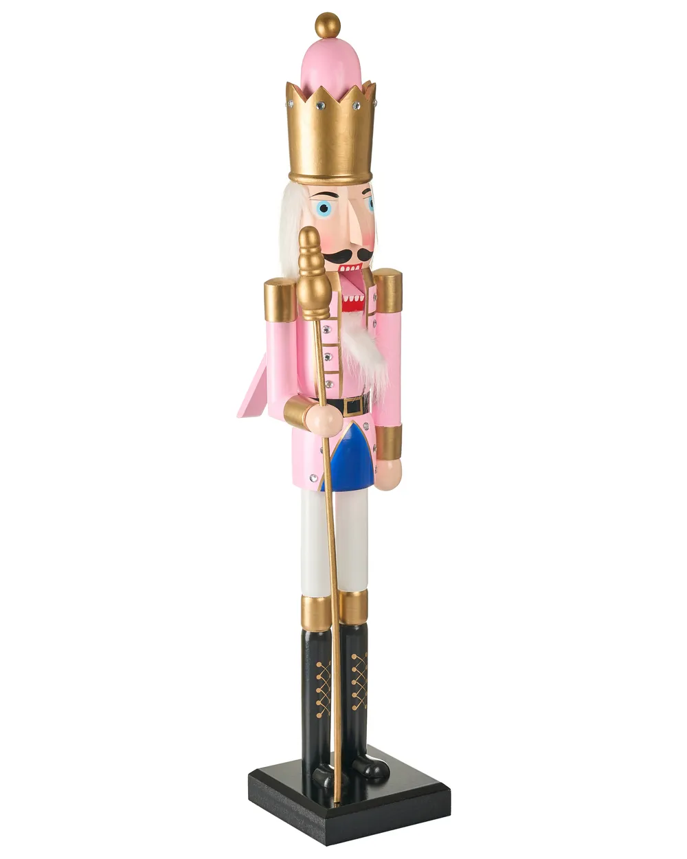 Prydnadsfigur TROSAAN 90 cm Nötknäckare Rosa_1027564