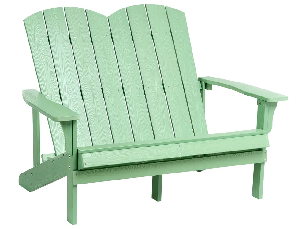 Garden Bench ADIRONDACK 125 cm Light Green