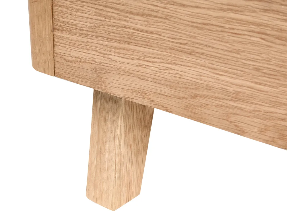 Bed WIZERNES 180 x 200 cm (EU Super King) Light Oak_1055794