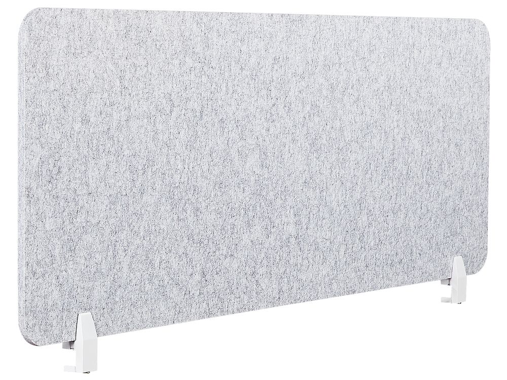 Skillevegg for skrivebord SPLIT 160 x 50 cm Grå