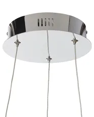 LED-riippuvalaisin JORDAN metalli Hopea_815535