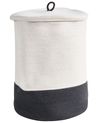 Basket SILOPI Cotton White/ Dark Grey