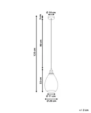 Pendellampa COOSA Glas Transparent_942902