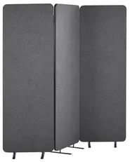 Office Divider STANDI 184 x 184 cm Grey_816404