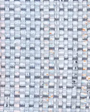 Rug BESNI Grey 80 x 150 cm Cotton_1011672