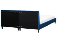 Bed Frame Cover Velvet FITOU 180 x 200 cm Dark Blue_752889