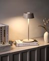 Trådløs LED-bordlampe GUDER Med dimmer Metall Beige