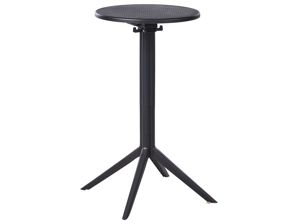 Garden Bar Table LEGRENA 60 cm 60 cm Black