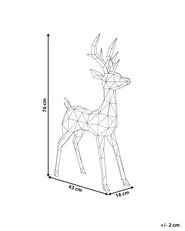 Ulkokoriste LED-valo HALSUA 76 cm Poro Monivärinen_1175575