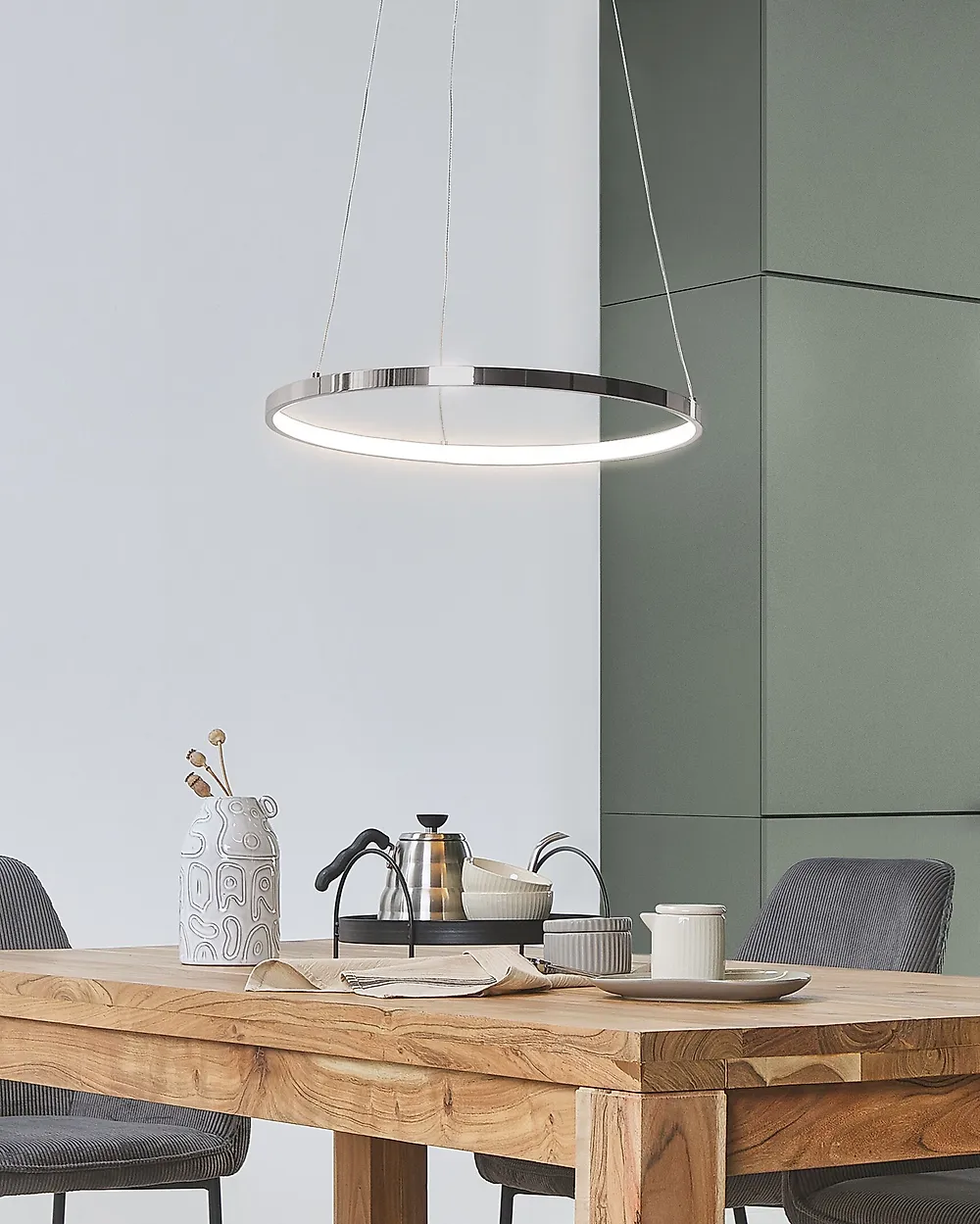 LED-riippuvalaisin JORDAN Metalli Hopea_1178679