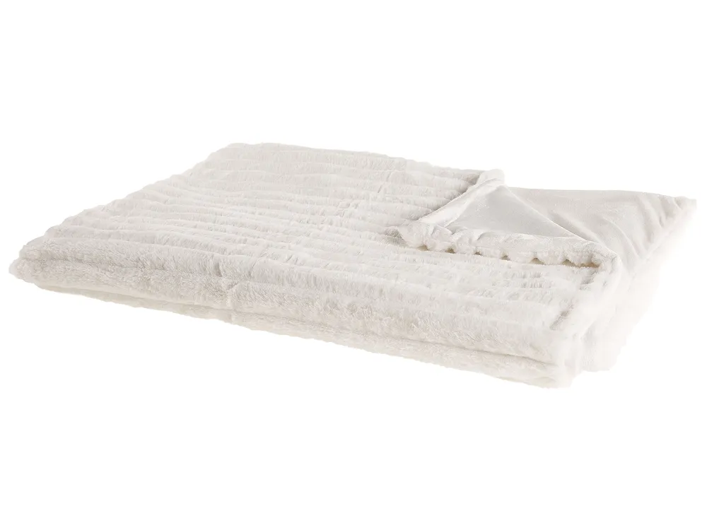 Blanket ABTEH 150 x 200 cm White