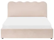 Ottoman Bed NANTERRE Boucle Beige 160 x 200 cm (EU King Size)_1019638
