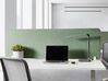 Desk Screen SPLIT 160 x 50 cm Green