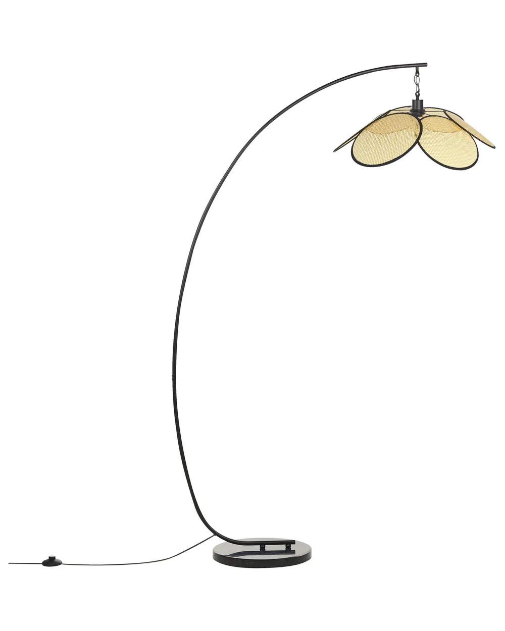 Floor Lamp MERRICA Metal Black_876905