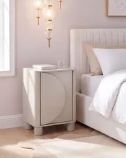Sängbord TOMINGLEY Beige_1134979