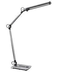 LED Desk Lamp AQUILA with Dimmer Silver_1018562