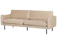 Living Room Set 4 Seater VINTERBRO Velvet Beige_897462