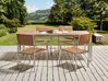 Garden Dining Table VIAREGGIO 200 cm 90 cm Certified Teak Wood Brown