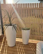 Kukkaruukku TSERIA 32 cm Valkoinen_868080