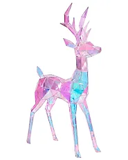 Ulkokoriste LED-valo HALSUA 76 cm Poro Monivärinen_1175572