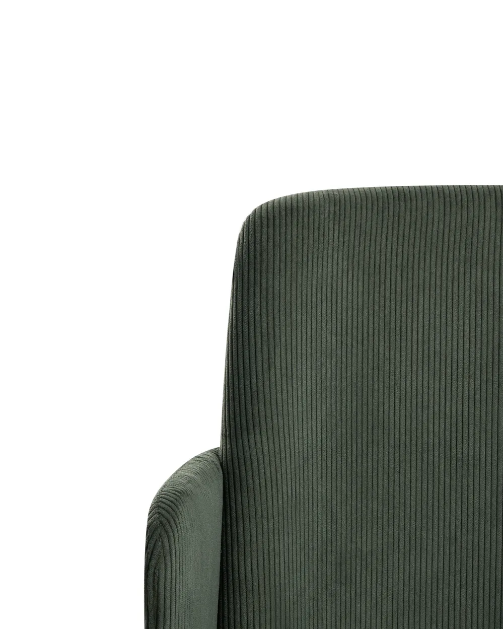 Office Chair DRYDEN Corduroy Dark Green_1071062