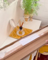 Towel Stand OTAVALO Bamboo Light Brown_1062675