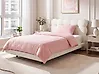 Bed Boucle SOULISSE 120 x 200 cm (EU Small Double) Off-White