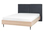 Bed Fabric IZERNORE 140 x 200 cm (EU Double) Dark Grey_863251