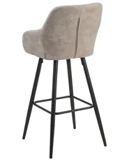Set med 2 barstolar DARIEN Beige_724441