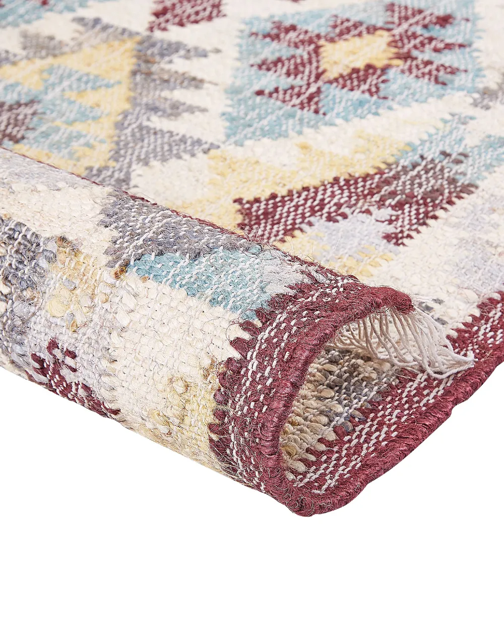 Rug FENER Multicolour 140 x 200 cm Jute_852682