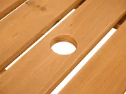 Piknikpöytä CAPARCOTTA Havupuu Vaaleanruskea_1102510