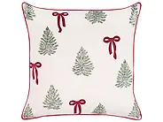 Set of 3 Decorative Cushions XAVIA 30 x 50 cm 45 x 45 cm White Christmas Motif_1164609