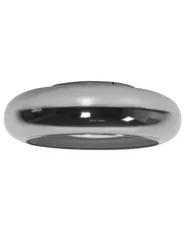 LED Ceiling Lamp NITH with Dimmer Glass Silver_1107071