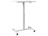 Manuellt justerbart laptopstativ ACADEMIA 65 cm x 48 cm Vit